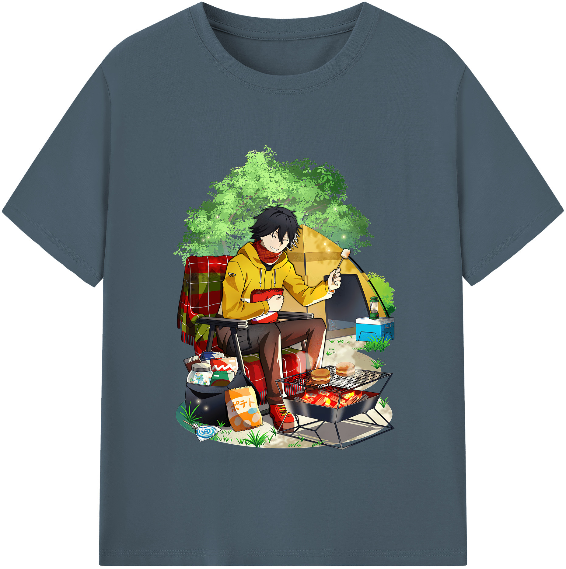 （画像用） 文豪ストレイドッグス Bungo Stray Dogs 綿100％半袖Tシャツ（フロントプリント）